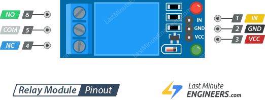 Подключение одноканального модуля реле к Arduino