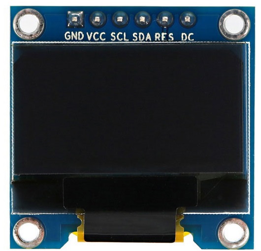 Белый OLED дисплей для Arduino
