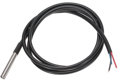 Водонепроницаемый цифровой датчик температуры DS18B20 с интерфейсом one-wire