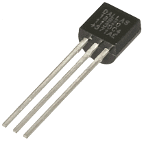 Цифровой датчик температуры DS18B20 с интерфейсом one-wire