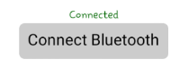 Сообщение Connected в приложении