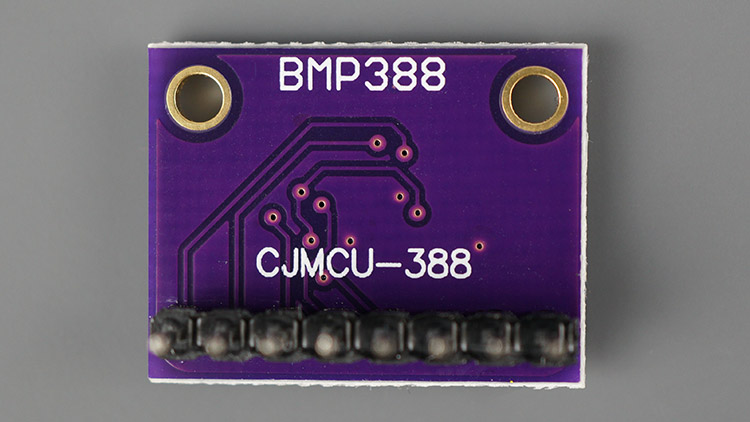 Задняя сторона модуля датчика BMP388 — высота, давление, температура