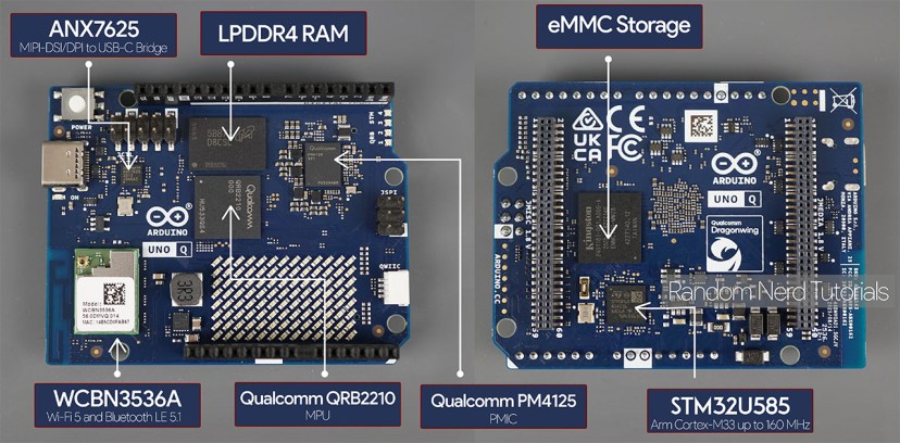 Arduino UNO Q Qualcomm — характеристики и обзор спецификаций