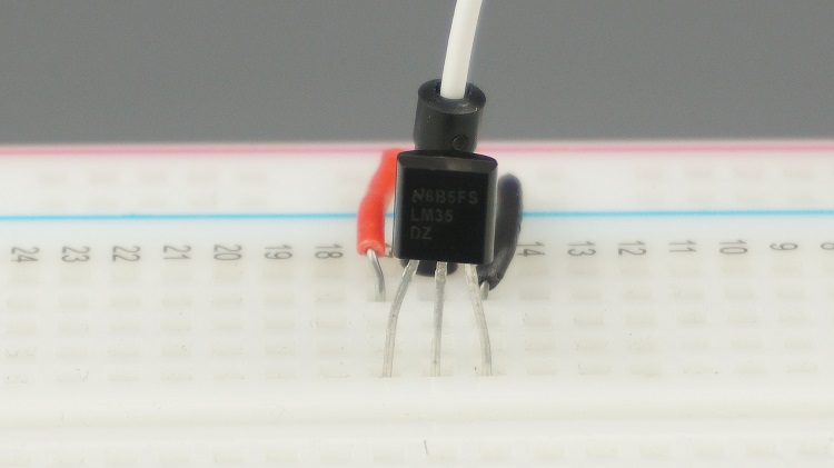 Аналоговый датчик температуры LM35, LM335 и LM34