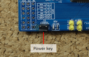 Кнопка питания GSM-модуля SIM900
