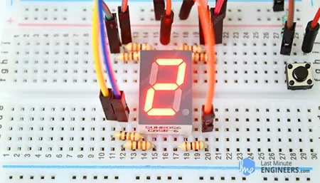 Как работает семисегментный индикатор и подключение к Arduino