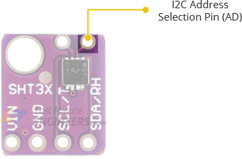 Подключение датчика температуры и влажности SHT31 к Arduino