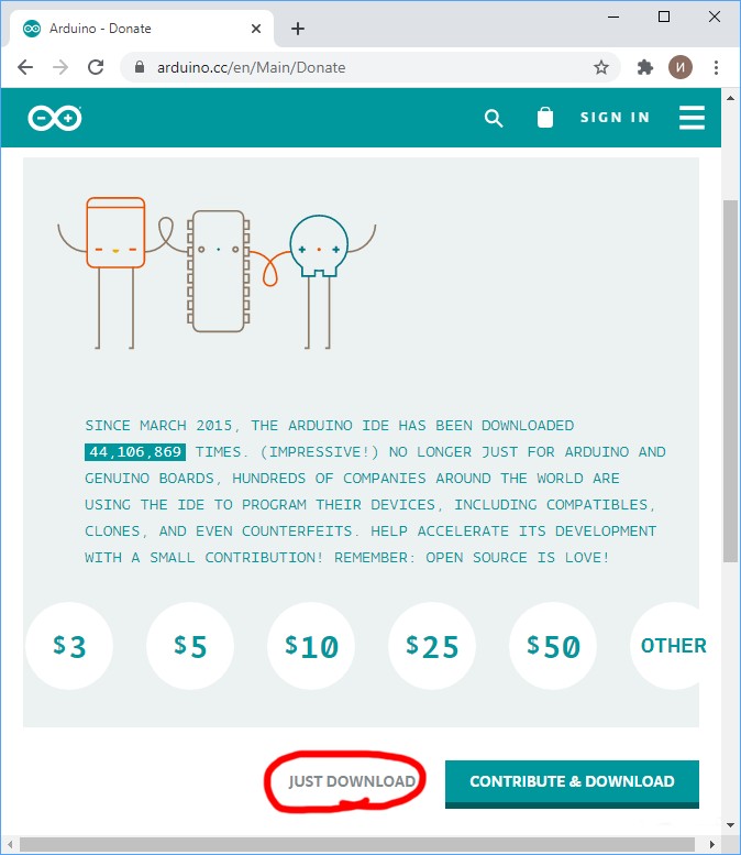 Download Arduino IDE