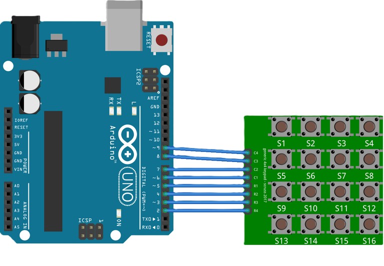 Схема подключения
