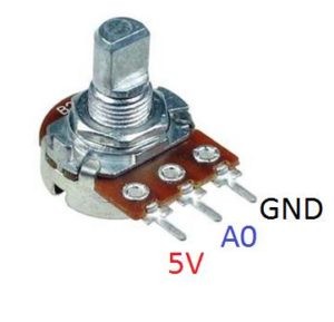 Пины потенциометра