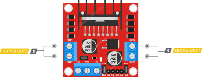 Control Stepper Motor with L298N Motor Driver & Arduino