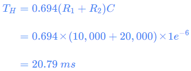 Расчёт TH примера