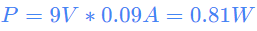 Расчёт мощности