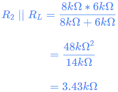 Расчёт параллельного сопротивления