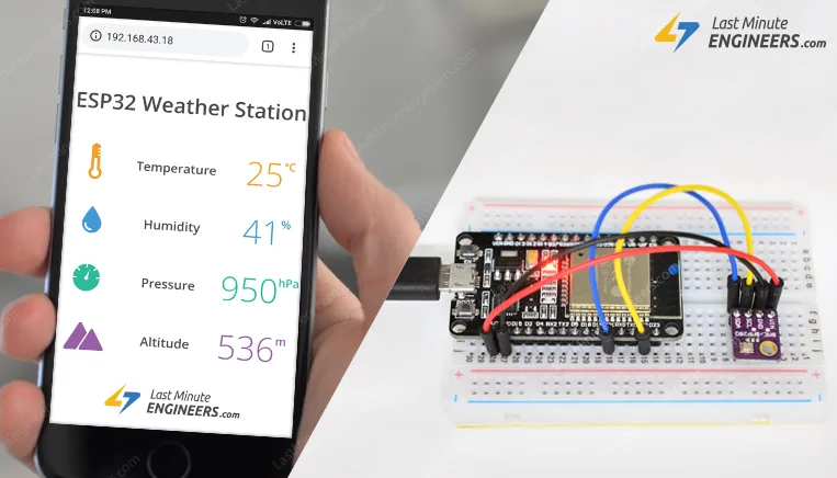Руководство по созданию метеостанции на ESP32 с датчиком BME280