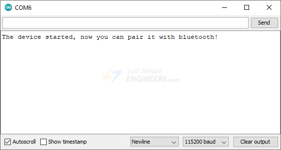 Вывод ESP32 Bluetooth Classic — скриншот 1