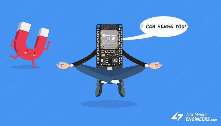 Руководство по датчику Холла ESP32