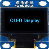 I2C OLED дисплей 128x64 синий