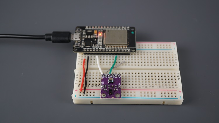 ESP32 с датчиком APDS9960 - подключение