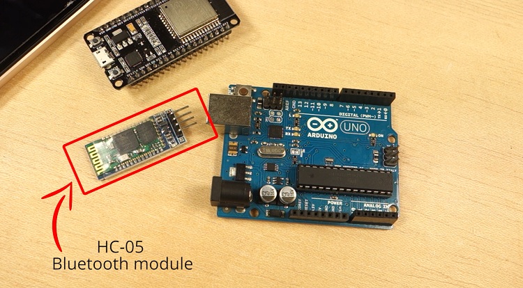 Bluetooth-модуль HC-05 с Arduino и ESP32