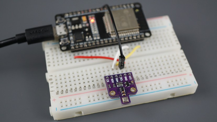 ESP32 BME680 датчик газа, влажности, барометрического давления, температуры воздуха, качества воздуха Arduino IDE