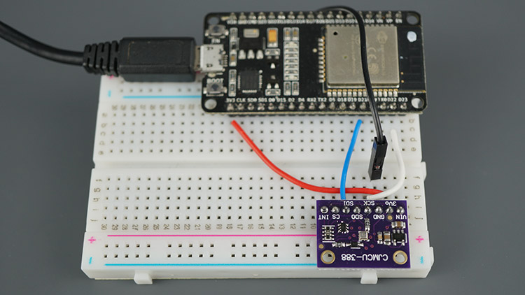 ESP32 BMP388 датчик высоты давления температуры Arduino