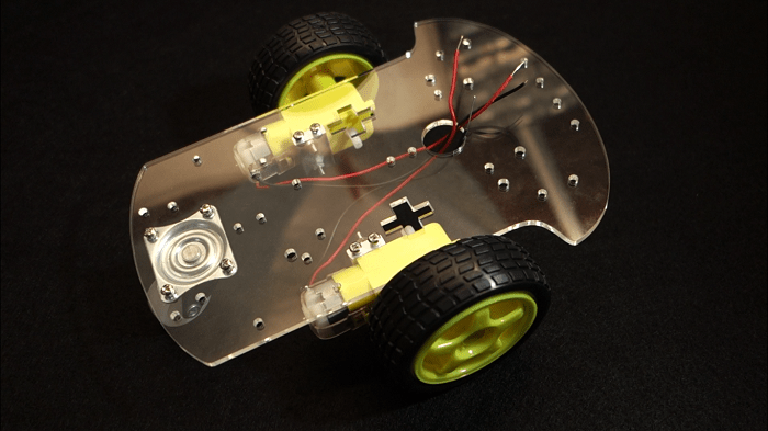 Комплект шасси робот-машинки Smart Robot Chassis Kit