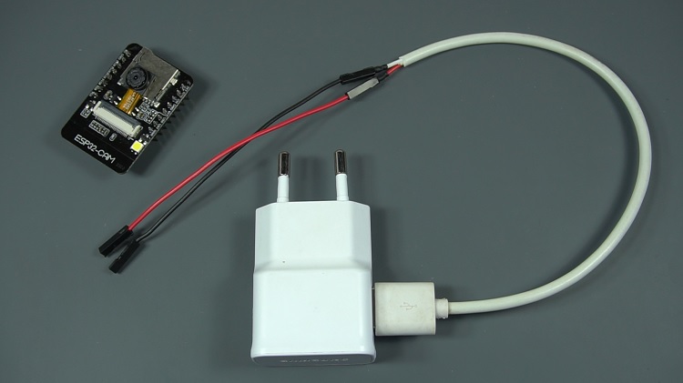 Питание ESP32-CAM от блока питания 5V