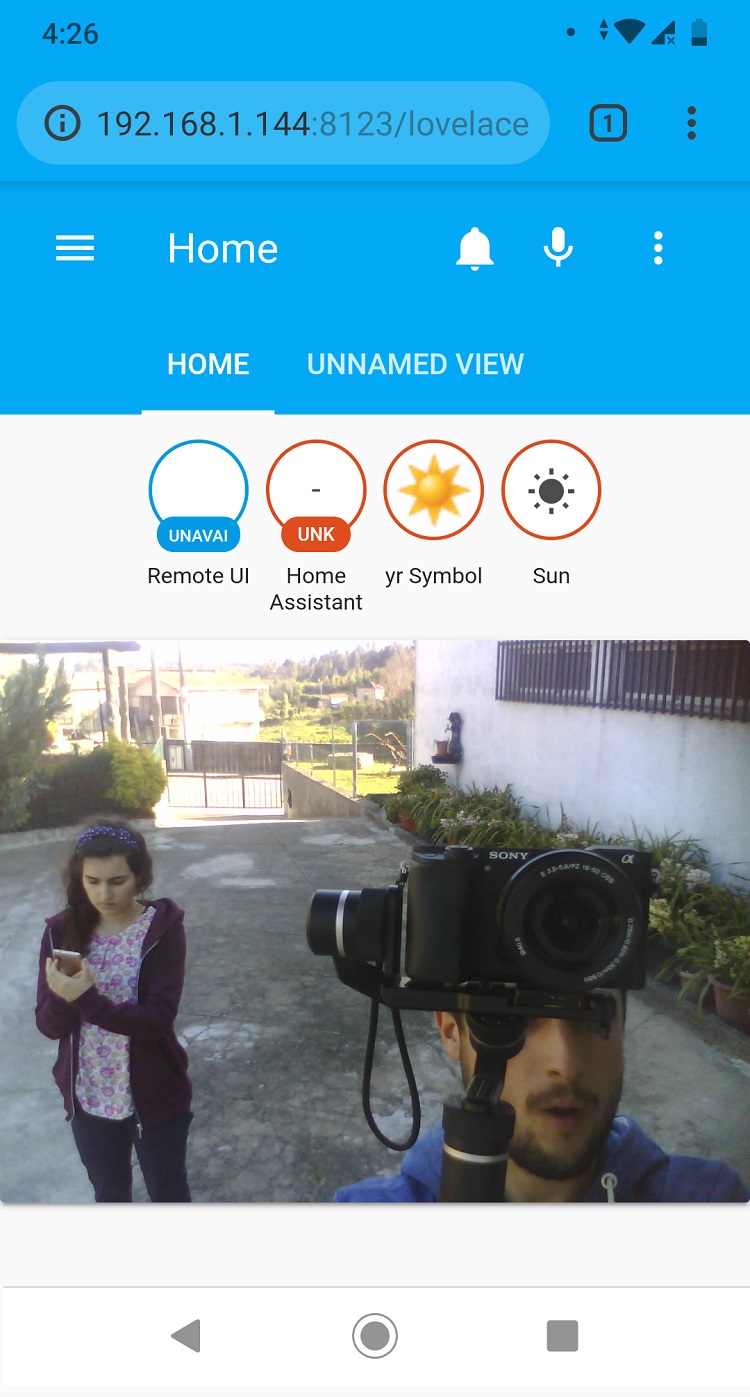 Тестирование камеры видеонаблюдения ESP32-CAM с Home Assistant