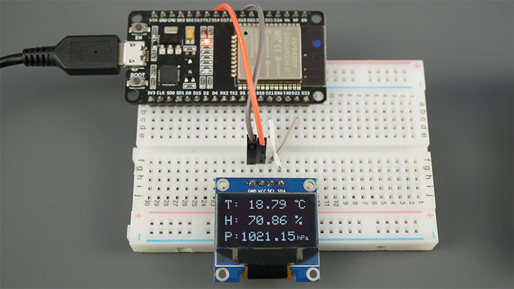 ESP32 Клиент получение показаний через HTTP GET запрос BME280