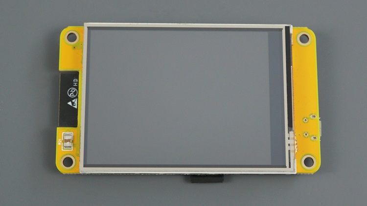 ESP32 Cheap Yellow Display CYD Board ESP32-2432S028R - вид спереди