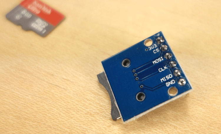 Модуль MicroSD карт