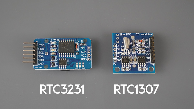 Модули RTC DS3231 и RTC DS1307