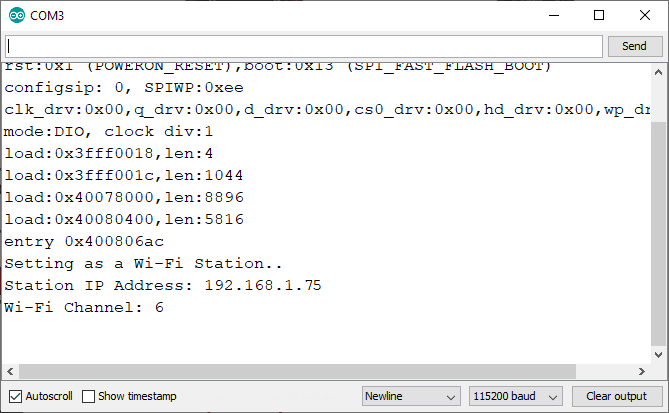 ESP-NOW получение IP-адреса ESP32 и канала Wi-Fi