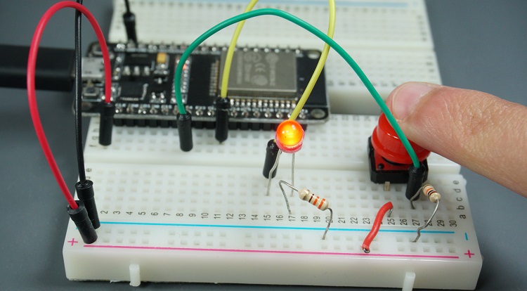 Демонстрация MicroPython ESP32 ESP8266 входы выходы