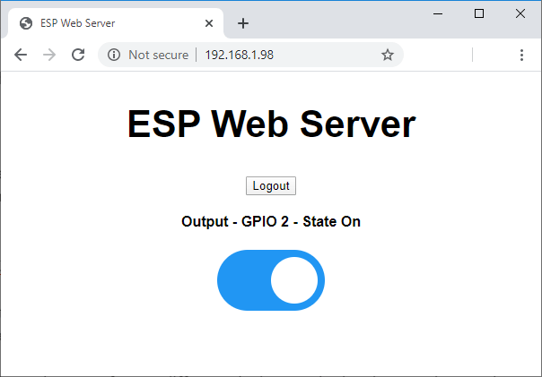 ESP32 ESP8266 NodeMCU веб-сервер с аутентификацией — защита логином и паролем