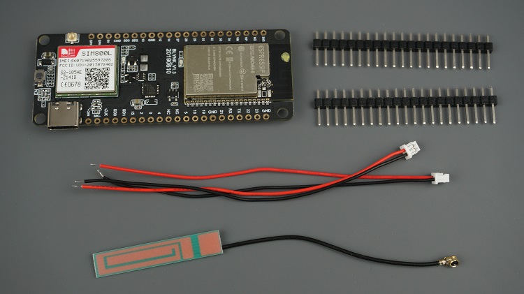 Комплектация ESP32 SIM800L Board