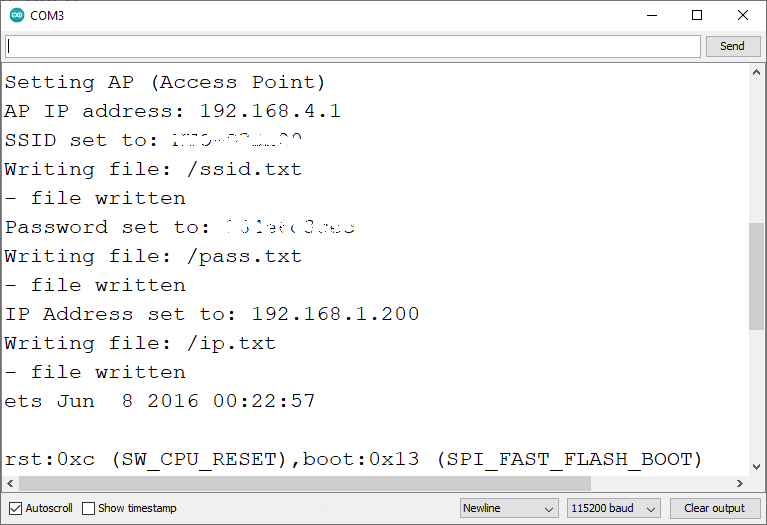 ESP32 Wi-Fi Manager Save Credentials Serial Monitor