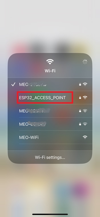 Подключение к точке доступа ESP32