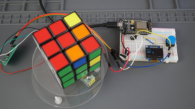 Демонстрация цифровых весов ESP8266 OLED