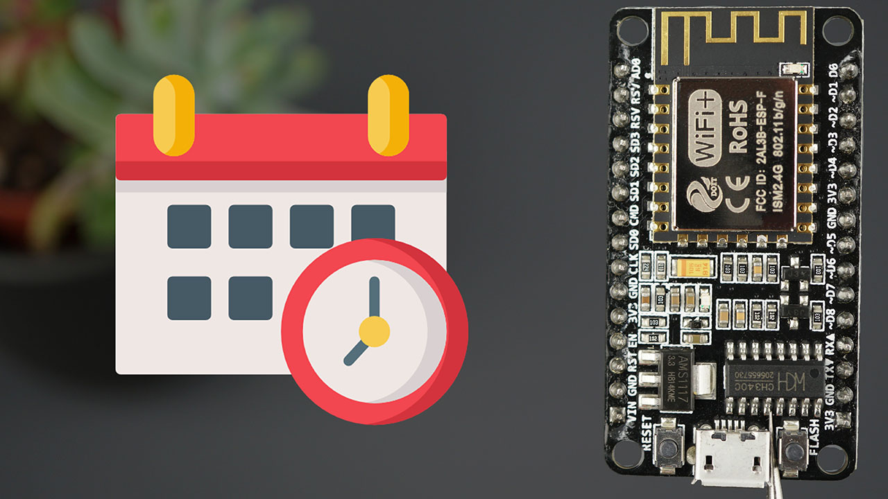 ESP8266 NodeMCU NTP клиент-сервер получение даты и времени Arduino IDE