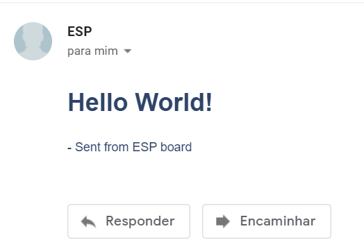 ESP8266 SMTP-сервер отправка Email с телом в формате HTML