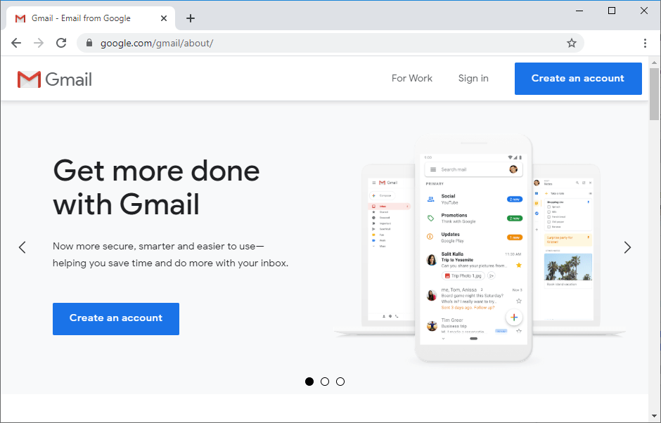 Gmail создание нового аккаунта