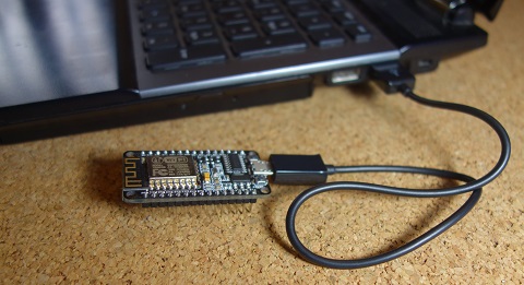 ESP8266 подключён к компьютеру