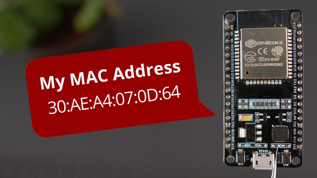 Получение или изменение MAC-адреса ESP32 ESP8266 (Arduino IDE)