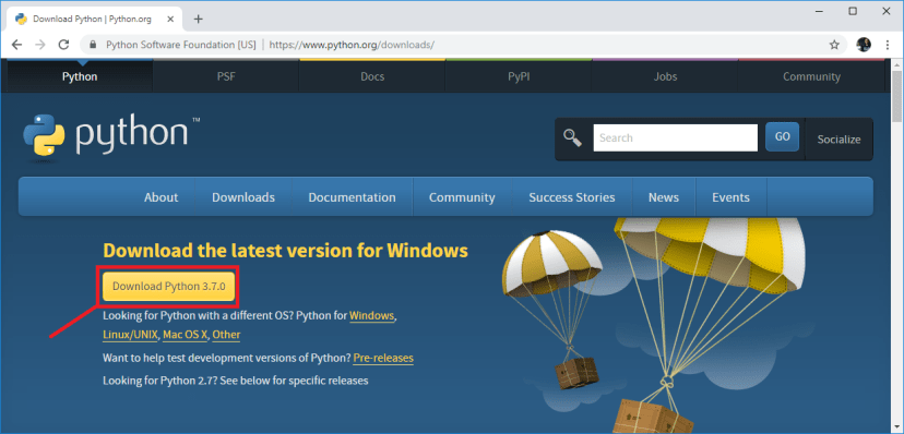 Загрузка Python для Windows PC для uPyCraft IDE