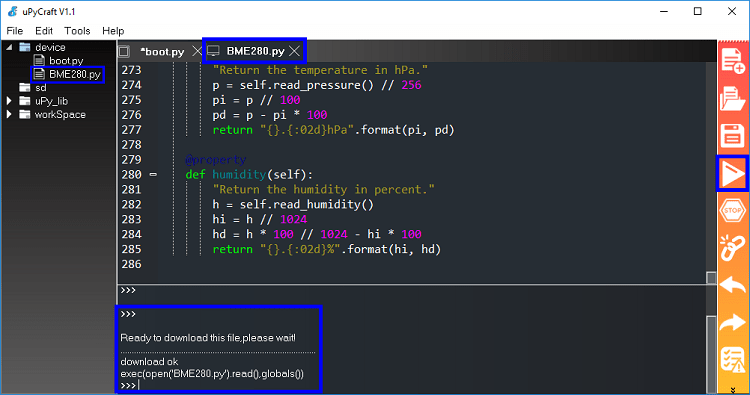 BME280 success
