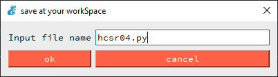 Сохранение библиотеки HC-SR04 в uPyCraft IDE