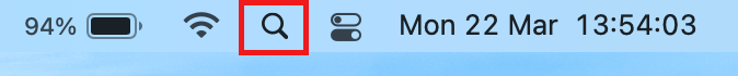 MacOS spotlight