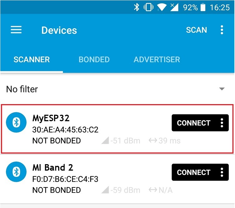 Содержимое файла в Serial Monitor